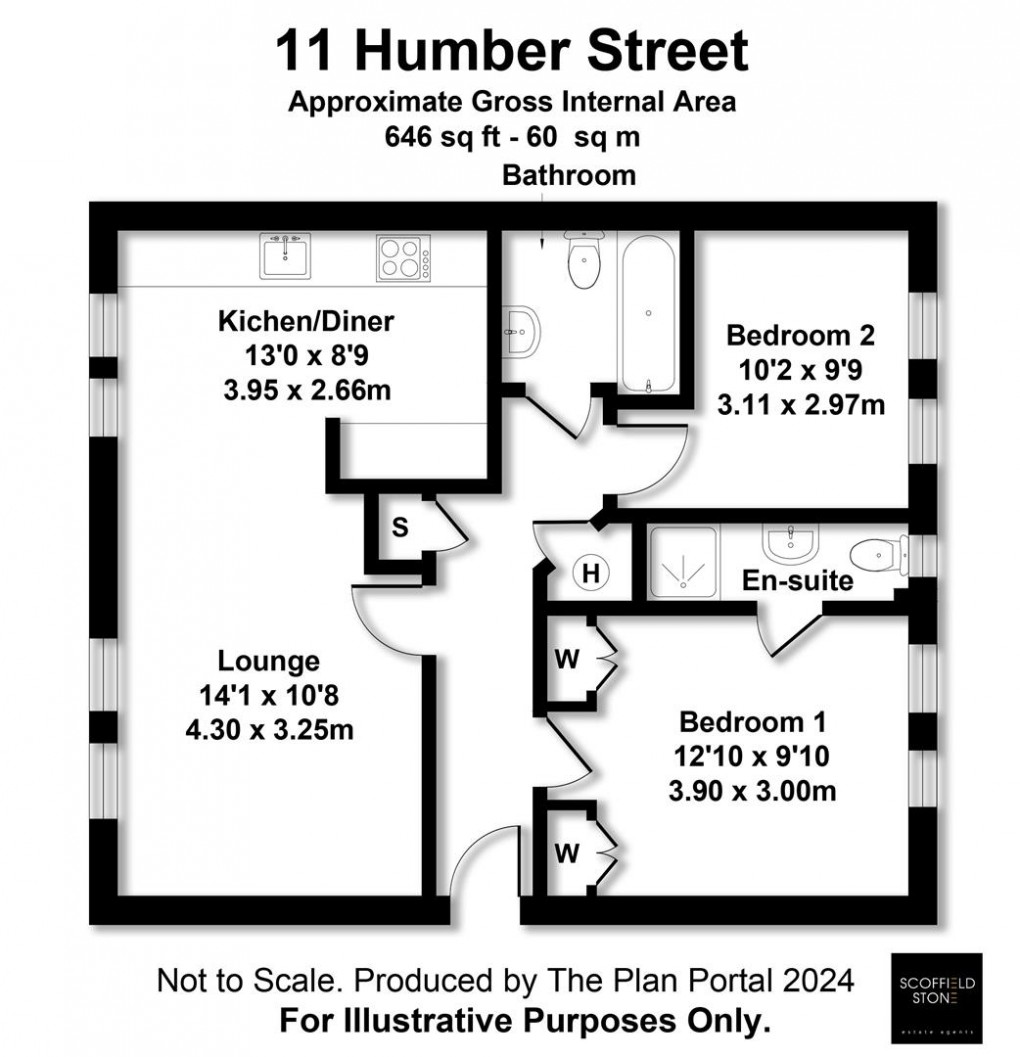 Floorplan for Humber Street, Hilton