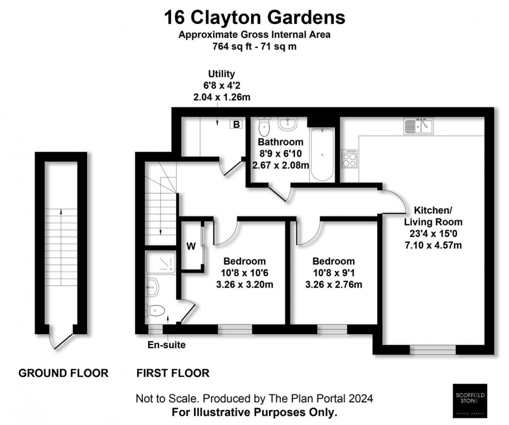 Floorplan for Clayton Gardens, Hatton, Derby