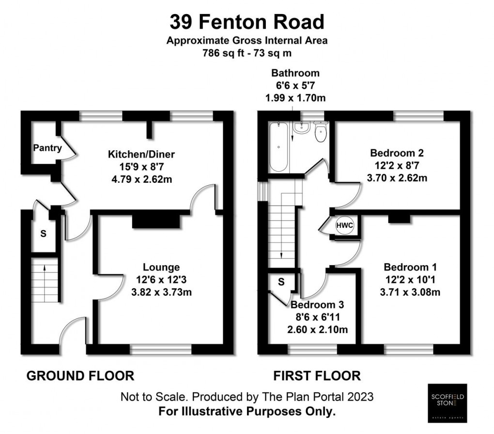 Floorplan for Fenton Road, Mickleover, Derby
