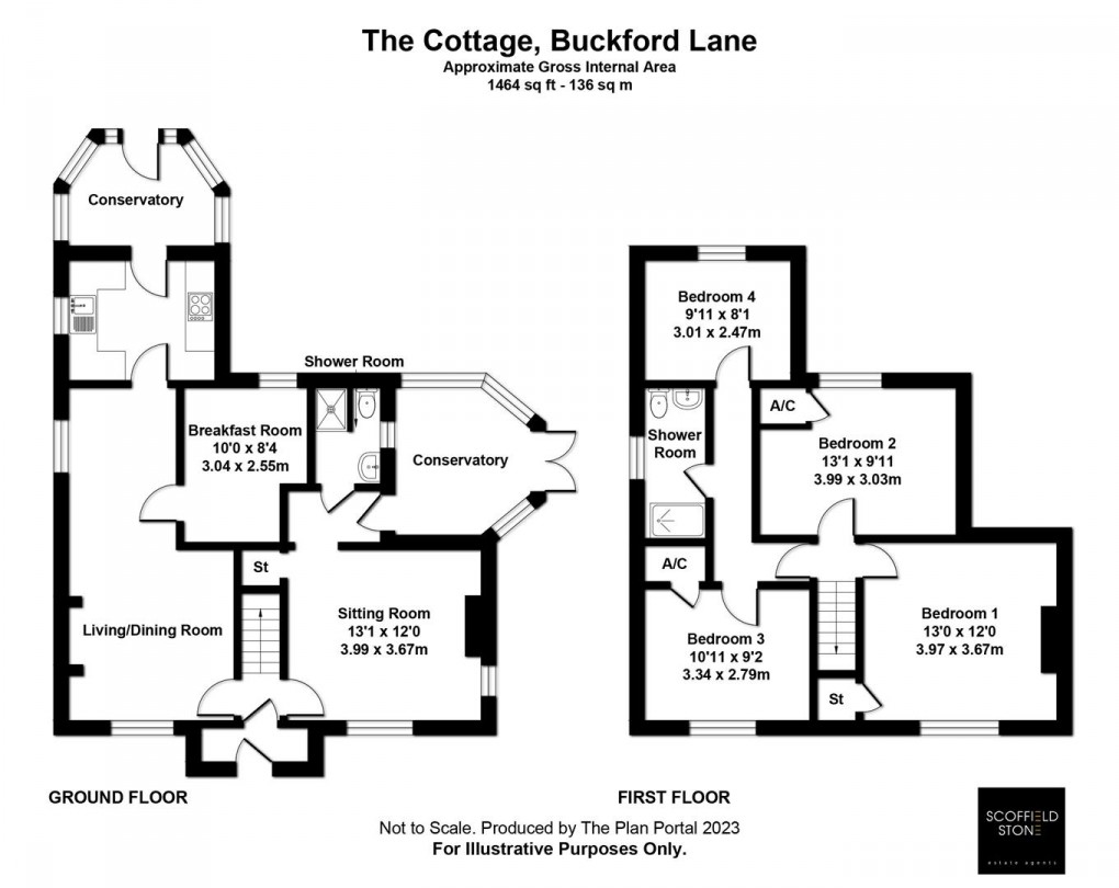 Floorplan for Buckford Lane, Findern, Derby
