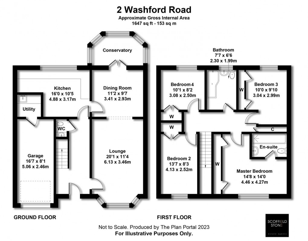 Floorplan for Washford Road, Hilton, Derby