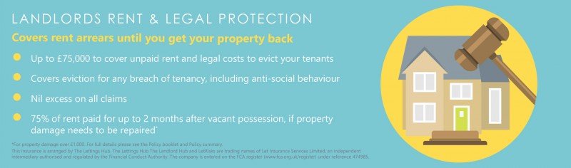 NEW Rent & Legal Protection available